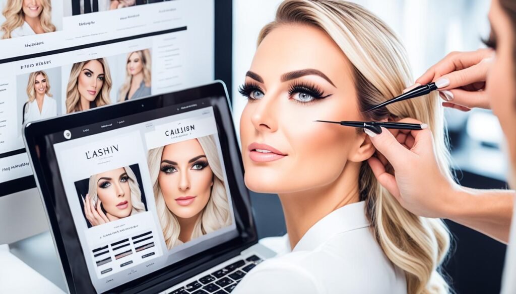 Estratégias de marketing digital para lash designers