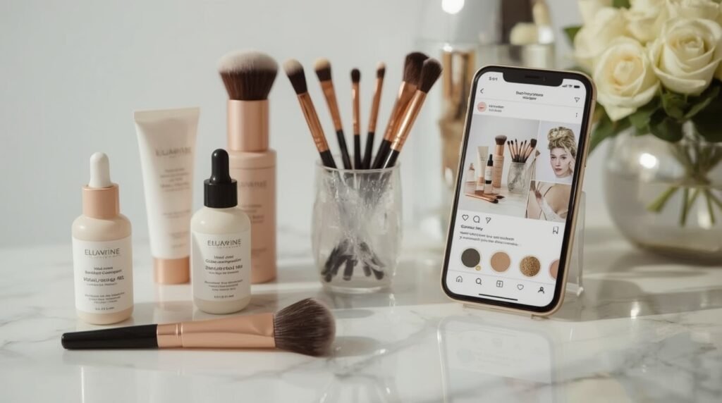 Como a IA ajuda o nicho da beleza a crescer no Instagram Gerador de posts com IA para o nicho da beleza